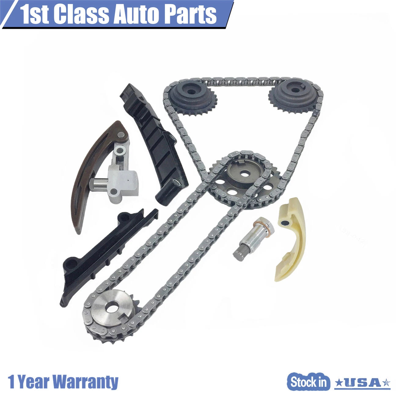Timing Chain Gear Kit for Volkswagen Eurovan Golf Jetta (1998–2003)
