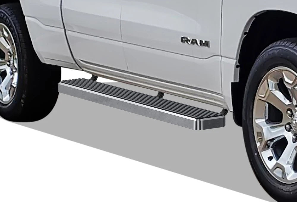 Set of 2 Running Boards for Dodge Ram 1500 Quad Cab (2019–2026)