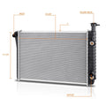 OE Style Aluminum Radiator DPI-924 for Chevy Astro/GMC Safari (1985–1994)