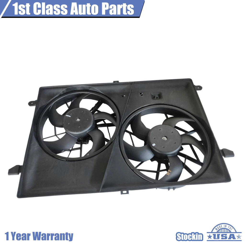 Dual Engine Cooling Fan Assembly for Buick Enclave, Chevrolet Traverse, GMC Acadia (2008–2017)
