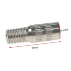 Set of 4 Valve Stem Extensions for Universal Vehicles (Chrome, Brass)