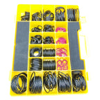 Seal O-Ring Kit 580PCS for CAT SAE STOR ORFS 61 62 (Nitrile 90)