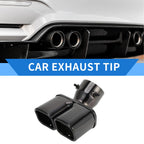 Dual Exhaust Tip for Toyota Land Cruiser Prado (Black)