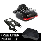 LED Trunk Pad Mount Rack for Harley Touring Electra Glide (2014–2026)