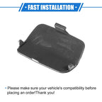 Tow Hook Eye Hole Cover Cap for BMW 3-Series (2007 - 2010) White Rear Right