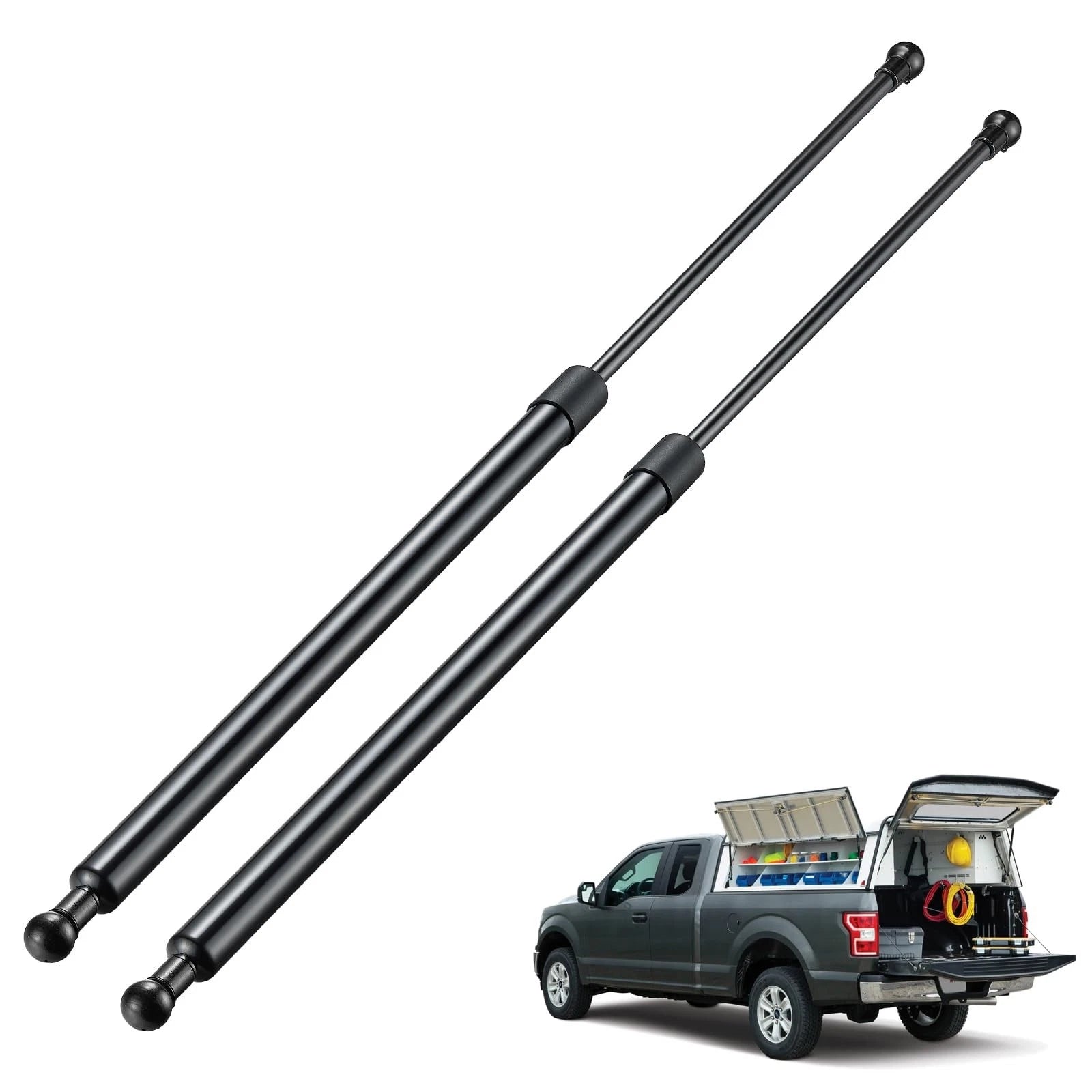 29.5 in 85 lb Gas Struts for Basement Trap Door TV Cabinet (2008–2015)