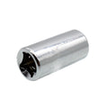 Socket to Hex Bit Converter Adapter for Manual and Power Tools (3/8, 1/2 Inch)
