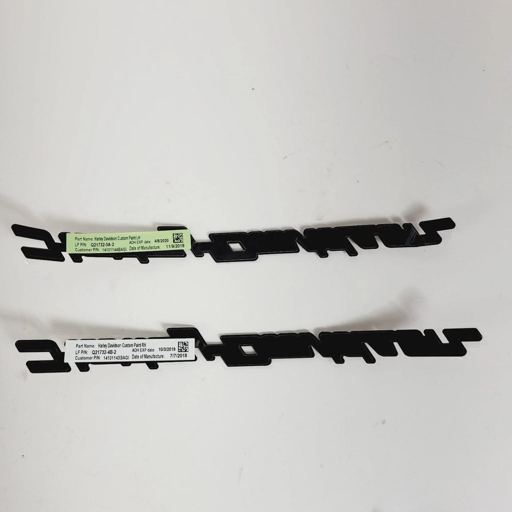 Set of 2 Fuel Tank Emblems for Harley Davidson Touring (2008–2023)