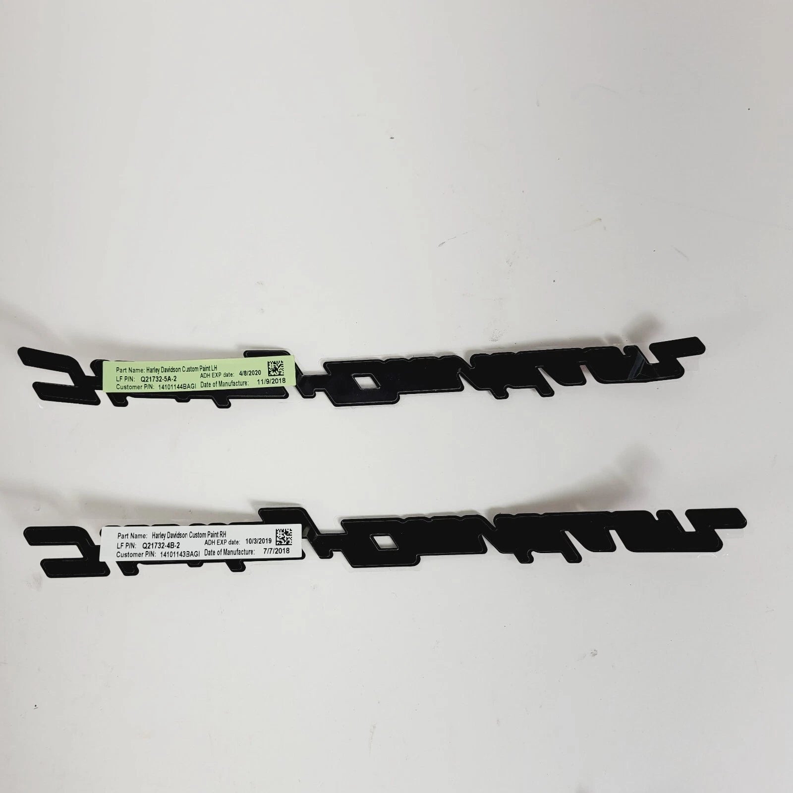 Set of 2 Fuel Tank Emblems for Harley Davidson Touring (2008–2023)