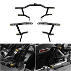 Engine Guard & Saddlebag Rail Guards for Harley Touring (2009–2024)