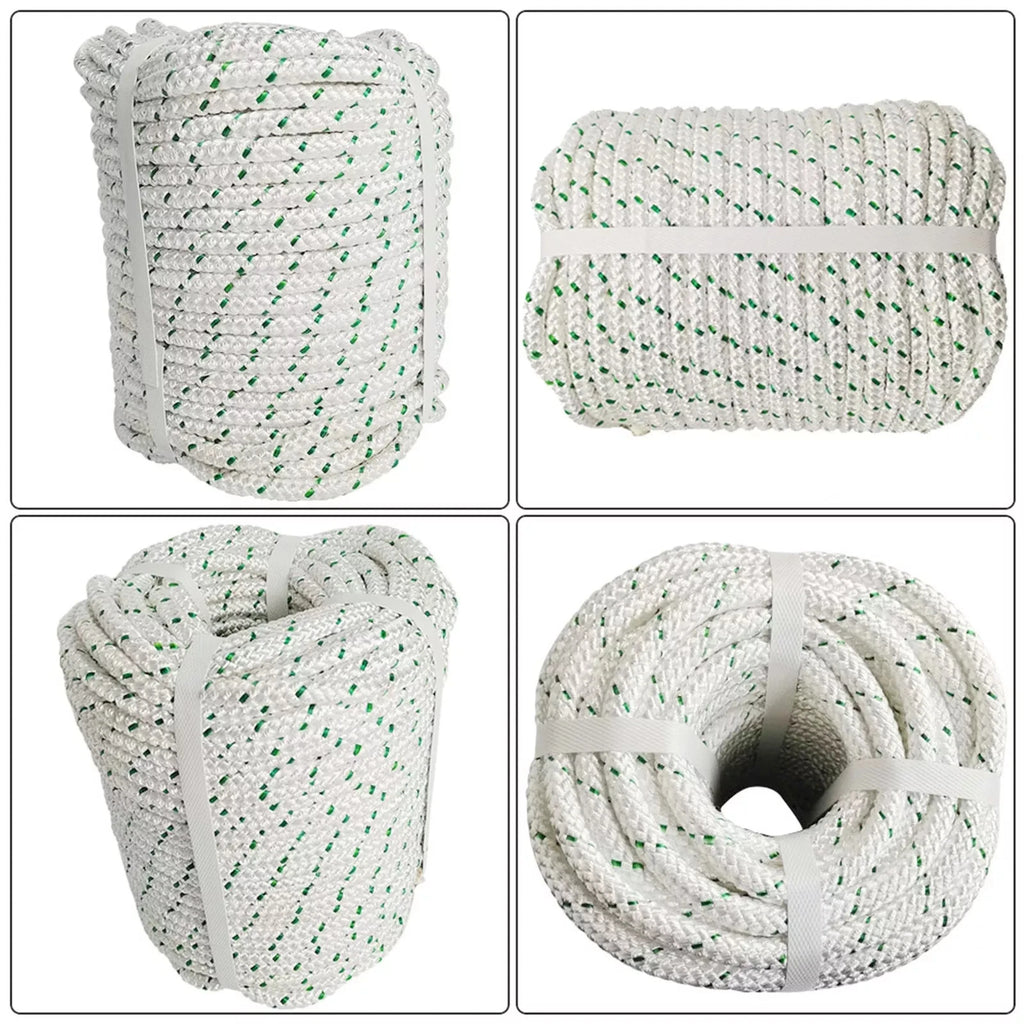 3/8" Double Braid Polyester Bull Rope for Various Applications (200')