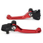 Red Pivot Brake Clutch Levers for Yamaha YZ 250F YZ 426F YZ 450F (2009–2020)