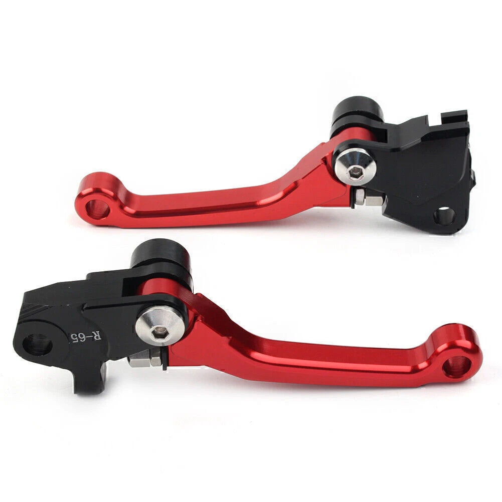 Red Pivot Brake Clutch Levers for Yamaha YZ 250F YZ 426F YZ 450F (2009–2020)