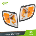 Pair of Corner Lights for Subaru Forester (2001–2002) Incandescent with Bulbs