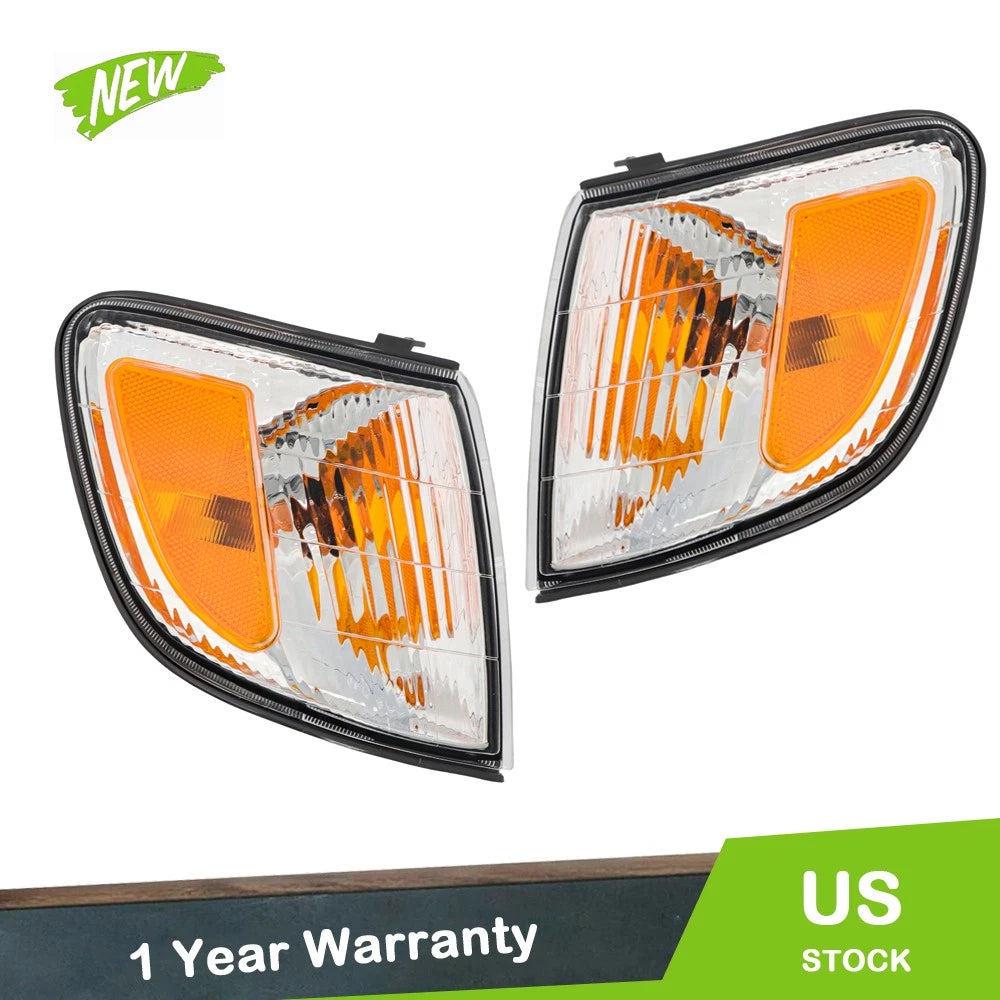 Pair of Corner Lights for Subaru Forester (2001–2002) Incandescent with Bulbs
