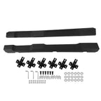 Black Running Boards Nerf Bars for Jeep Wrangler JK (2007–2018)