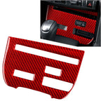 Carbon Red Central Console CD Panel Cover Trim for Nissan GTR R35 (2008-2016)