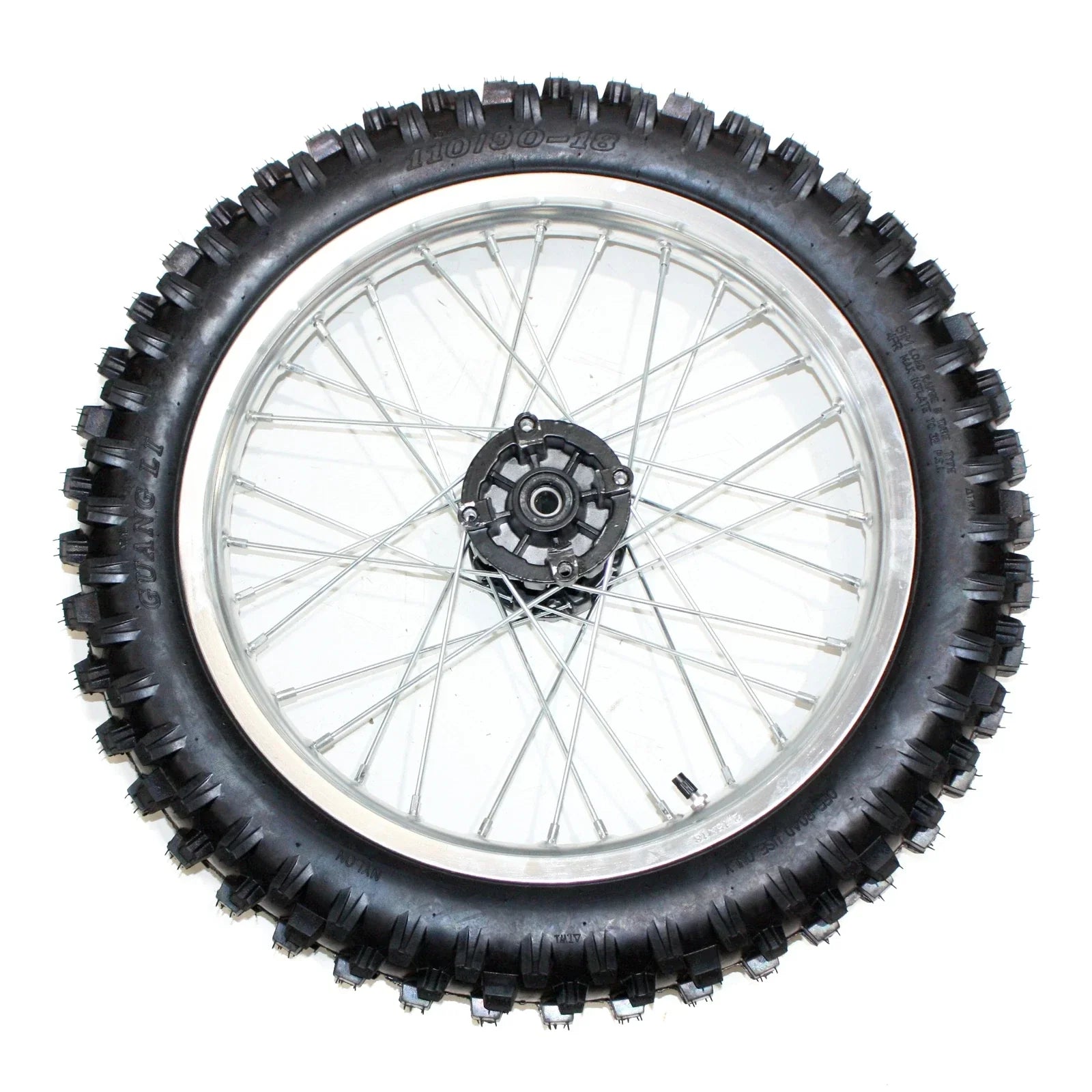 18" Rear Wheel Rim Knobby Tire for PIT PRO Trail Dirt Bike