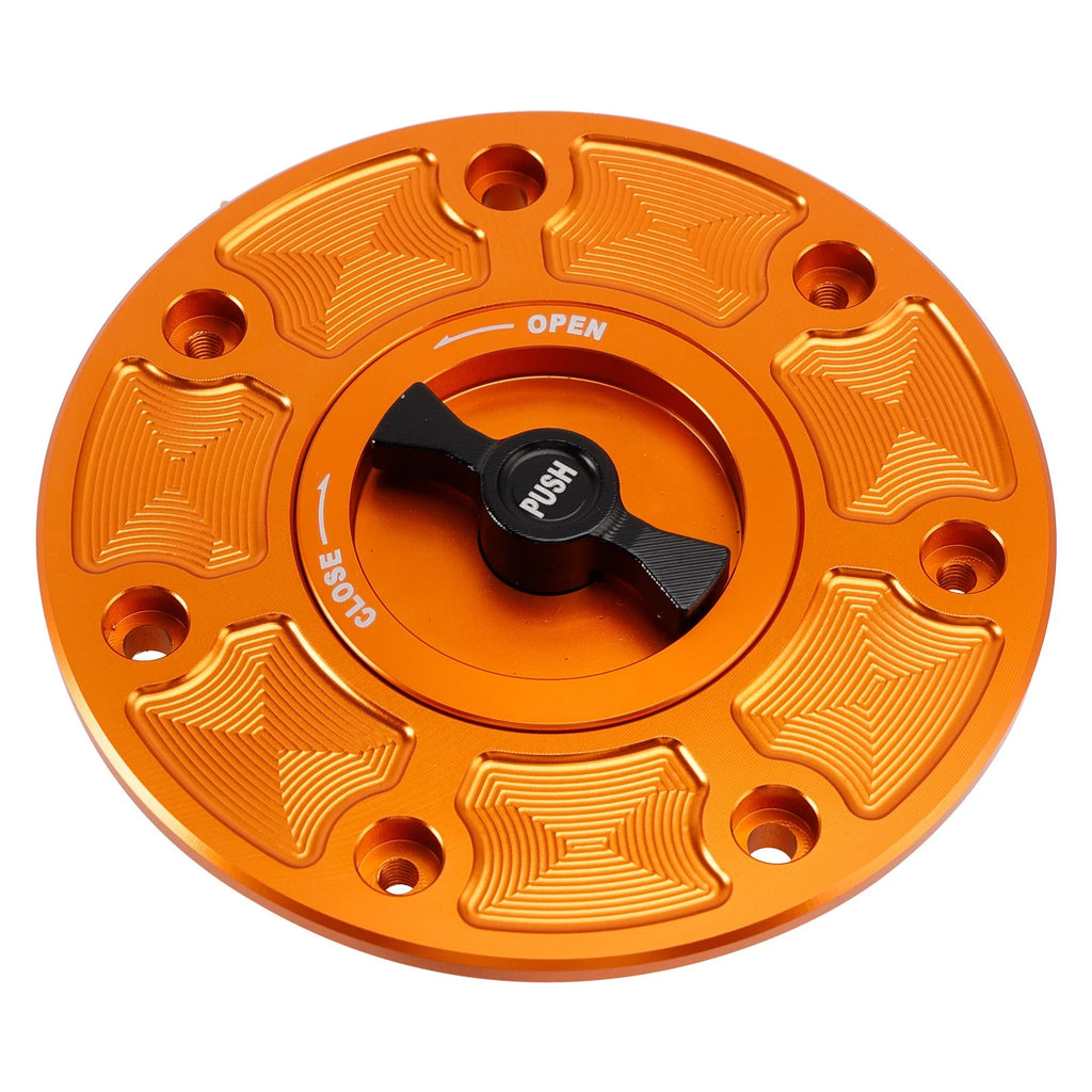 Alu Orange Quick-Turn Fuel Gas Cap for RC390 390/790/890 (2017–2020)
