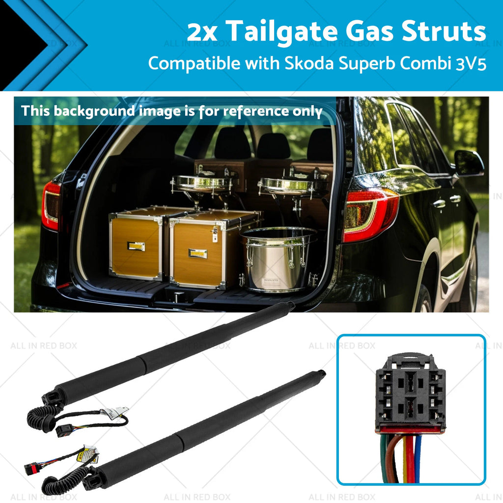 2X Electric Tailgate Gas Struts for Skoda Superb Combi (3V5) 3V9827851B