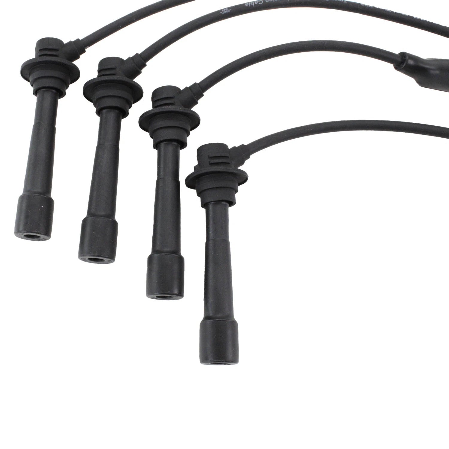 Set of 4 Ignition Spark Plug Wires for Mazda Miata L4 (1990–2000) Denso 671-4220
