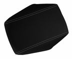 Console Lid Armrest Cover for VW Passat (2011–2018) Carbon Fiber Gray Stitch