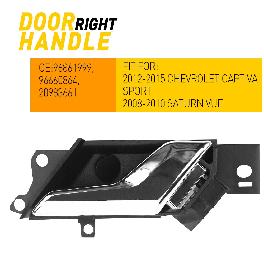 RH Passenger Side Door Inner Handle for Chevy Captiva Sport (2012–2015)