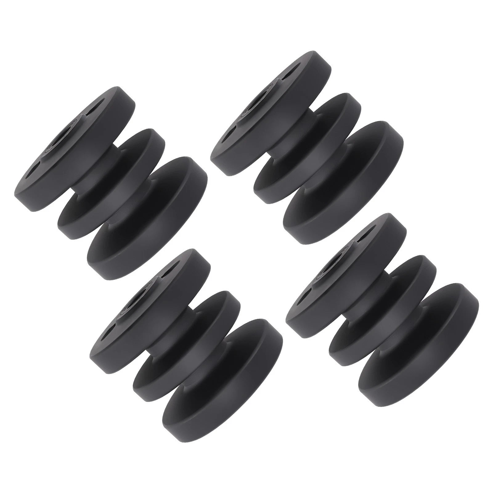Set of 4 Bottom Track Rollers for Bobcat Mini MT50-85 (6730683, 7109409)