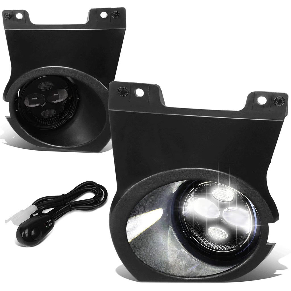 LED Projector Fog Light Lamp for Ford F150 (2011–2014) Smoked Lens w/ Bezel & Switch