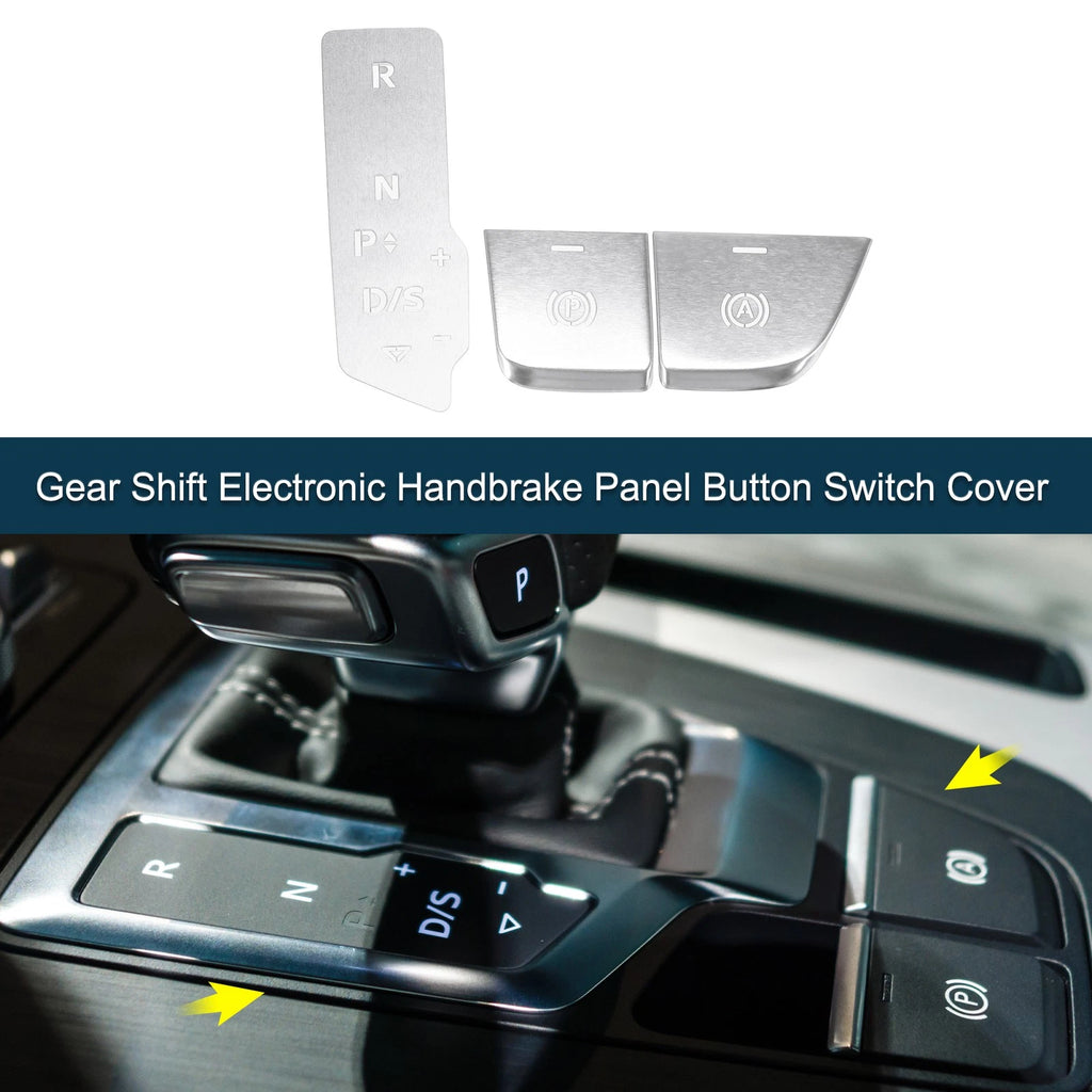 Gear Shift Handbrake Panel Button Switch Cover for Audi Q5 (2009–2017)