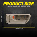 2X Inside Door Handle Beige Left Driver for Toyota Camry (2002–2006)