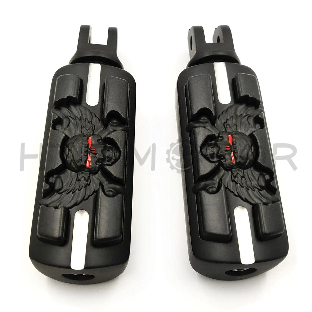 Skull Pirate Footpegs for Harley Breakout FXBR (2018–2019)