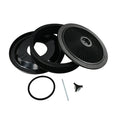 14" x 3" Black Round High Flow Washable Air Cleaner for SBC (350)
