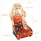 NRG FRP-303-BOBA Racing Bucket Seat for Universal Fit (Fixed Back)
