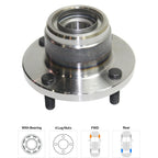 Wheel Hubs for Ford Focus (2000–2007) Rear Left Right with Bearing