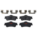 Set of 4 Disc Brake Pads for Pontiac G8 (2008–2009)
