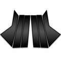 6pc Carbon Fiber Pillar Post Covers for 2017-2023 Cadillac XT5