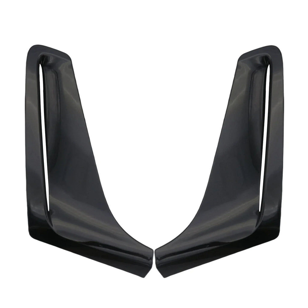 2 x Glossy Black Fender Side Air Duct Molding Trims for BMW 7-Series G12 (2016–2019)