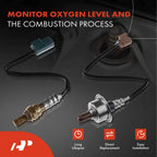2X O2 Oxygen Sensors for Nissan Frontier (2013-2019)