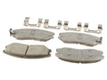 Set of 4 Front Brake Pads for Suzuki XL7 (2007–2009) MZ256RX Thermoquiet Ceramic