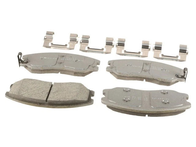 Set of 4 Front Brake Pads for Suzuki XL7 (2007–2009) MZ256RX Thermoquiet Ceramic