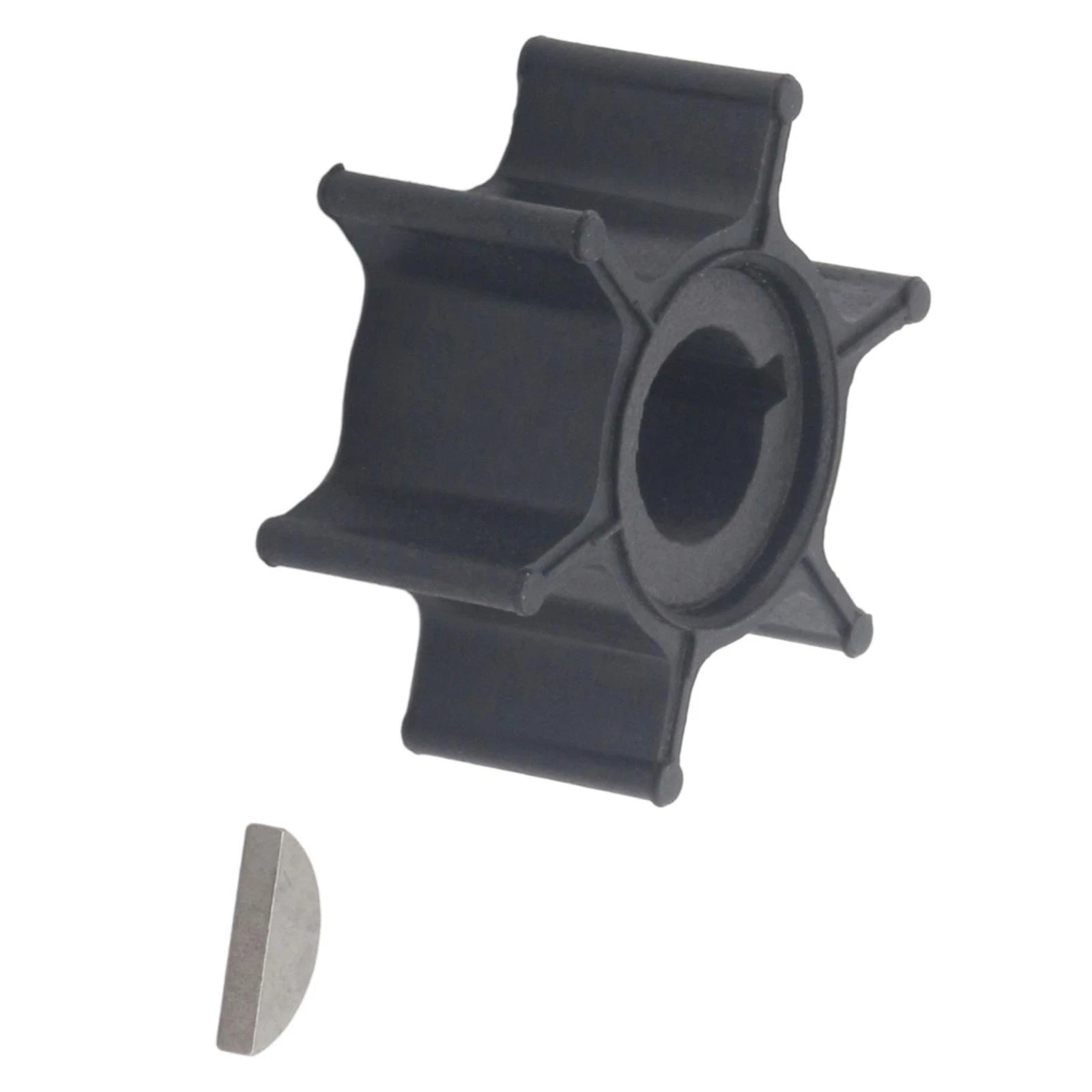 Water Pump Impeller & Key for Mercury 6 8 HP 2-Stroke Outboard (47-11590M)