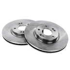 Front Disc Rotor & Ceramic Pad Set for Hyundai Sonata, Kia Optima (2011-2015)
