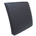 Set of 6 EVA Foam Exercise Floor Mats 24"x24" for Gym Fitness Yoga