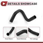 Radiator Coolant Hose for Toyota Corolla (2001–2009) No. 16572-21030 Rubber