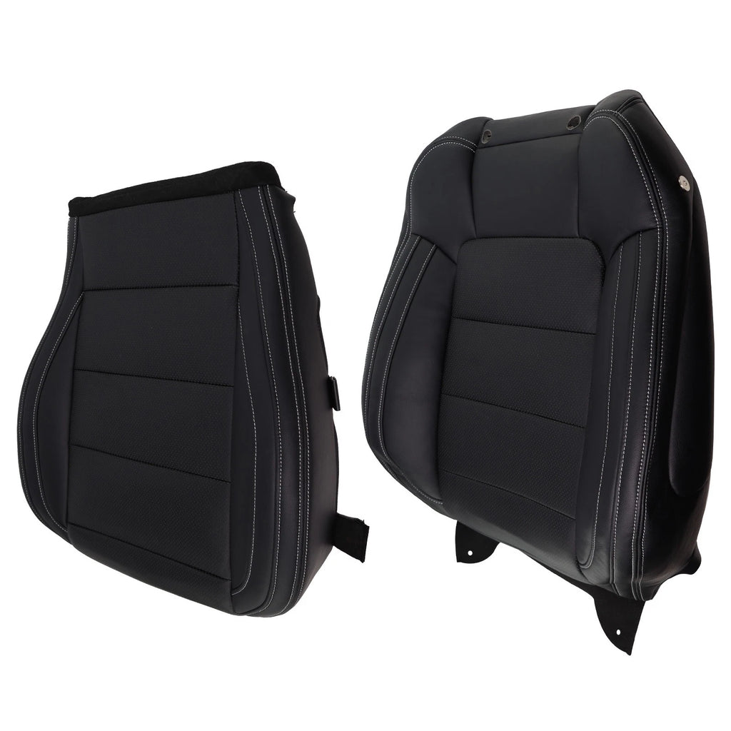 Black Microfiber Driver Bottom Cover for Ford Mustang (2015–2023)