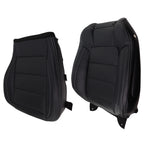 Black Microfiber Driver Bottom Cover for Ford Mustang (2015–2023)