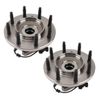 Set of 2 Front Wheel Hub Bearings for Chevy Silverado GMC Sierra HD (2011–2019)