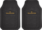 Set of 2 Plasticolor 001453R01 Yellowstone WeatherPro Front Floor Mats Universal Fit