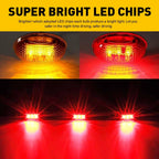 LED Side Fender Light & ID Tail Light for Ford F350 Dually